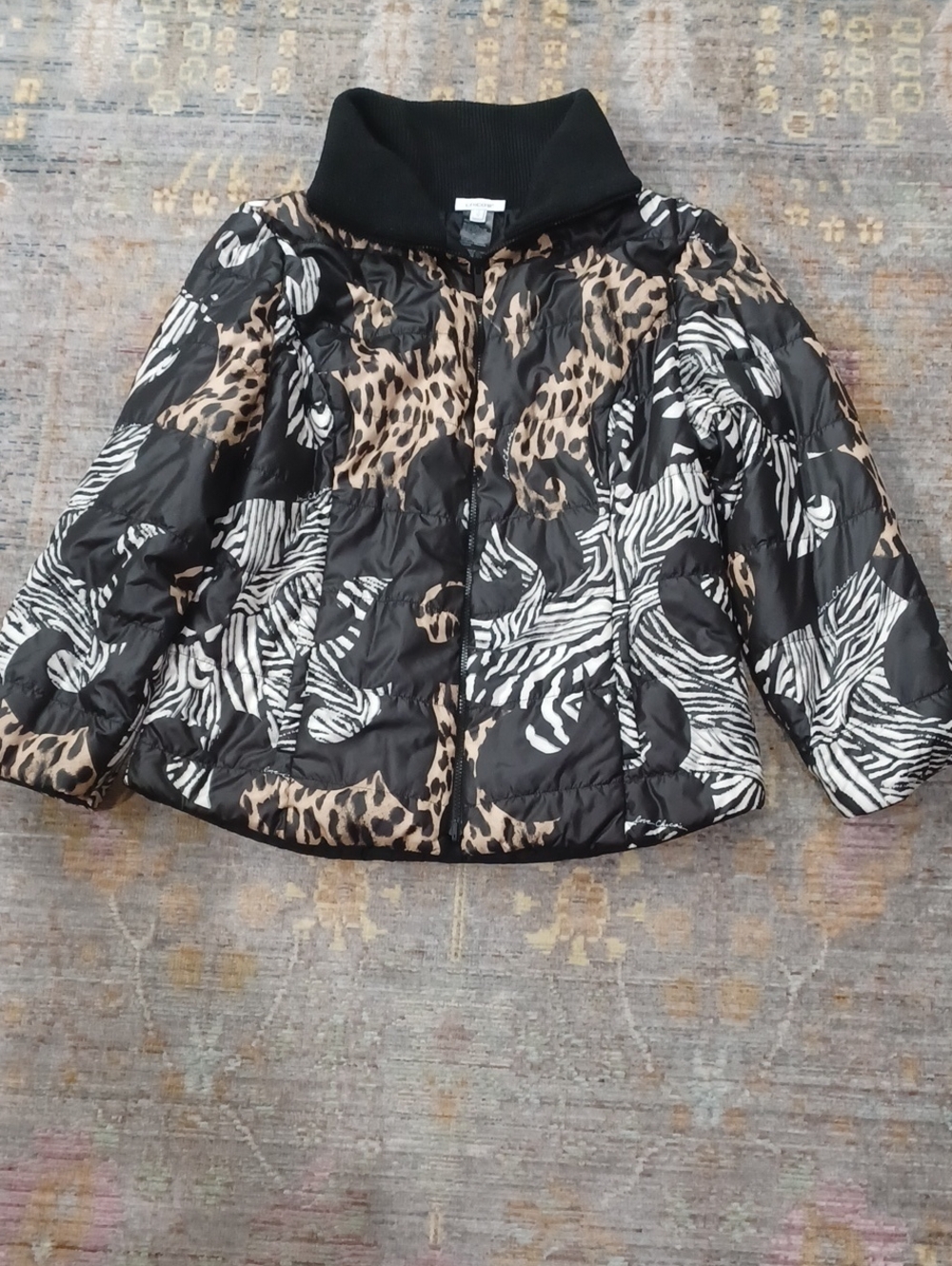 Chico's Animal Print Jacket